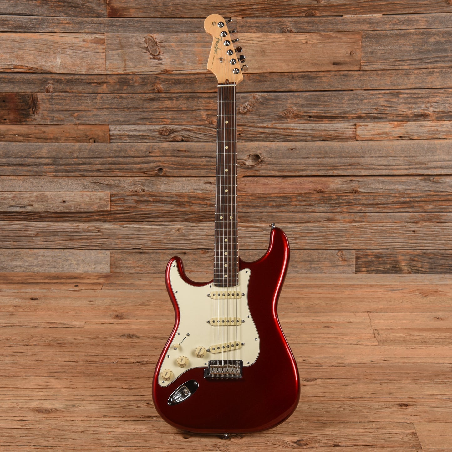 Fender American Standard Stratocaster Mystic Red 2013 LEFTY Electric Guitars / Solid Body