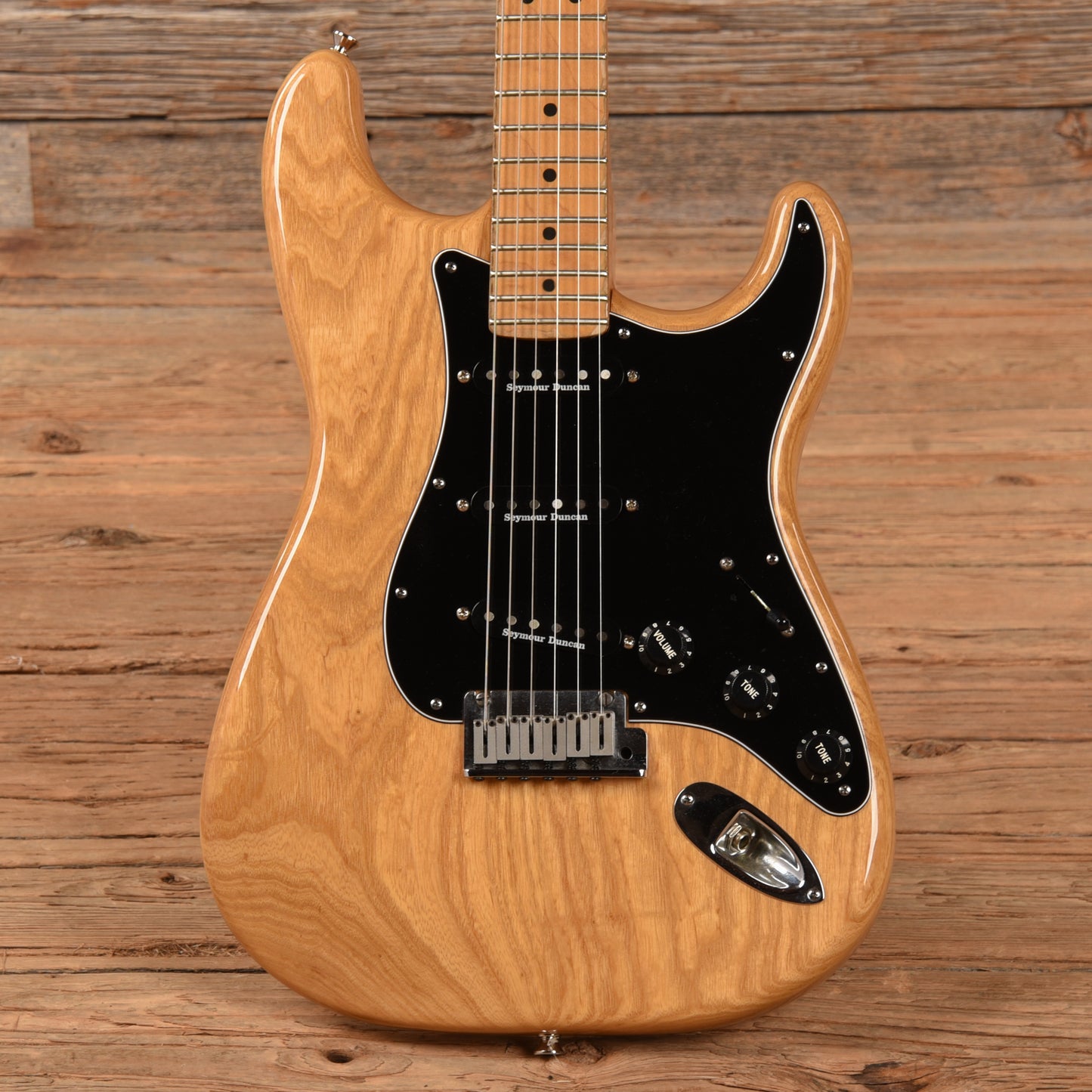 Fender American Standard Stratocaster Natural 1999 Electric Guitars / Solid Body