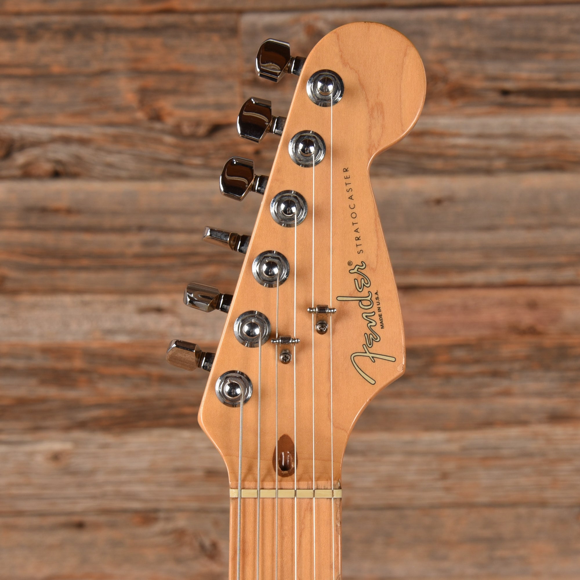 Fender American Standard Stratocaster Natural 1999 Electric Guitars / Solid Body