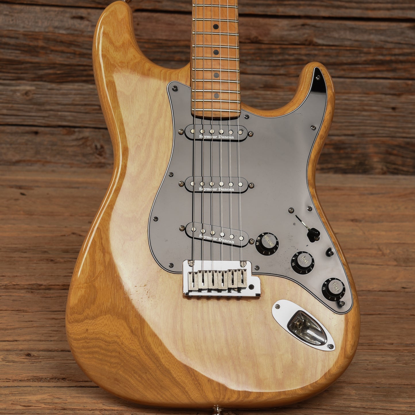 Fender American Standard Stratocaster Natural 1999 Electric Guitars / Solid Body