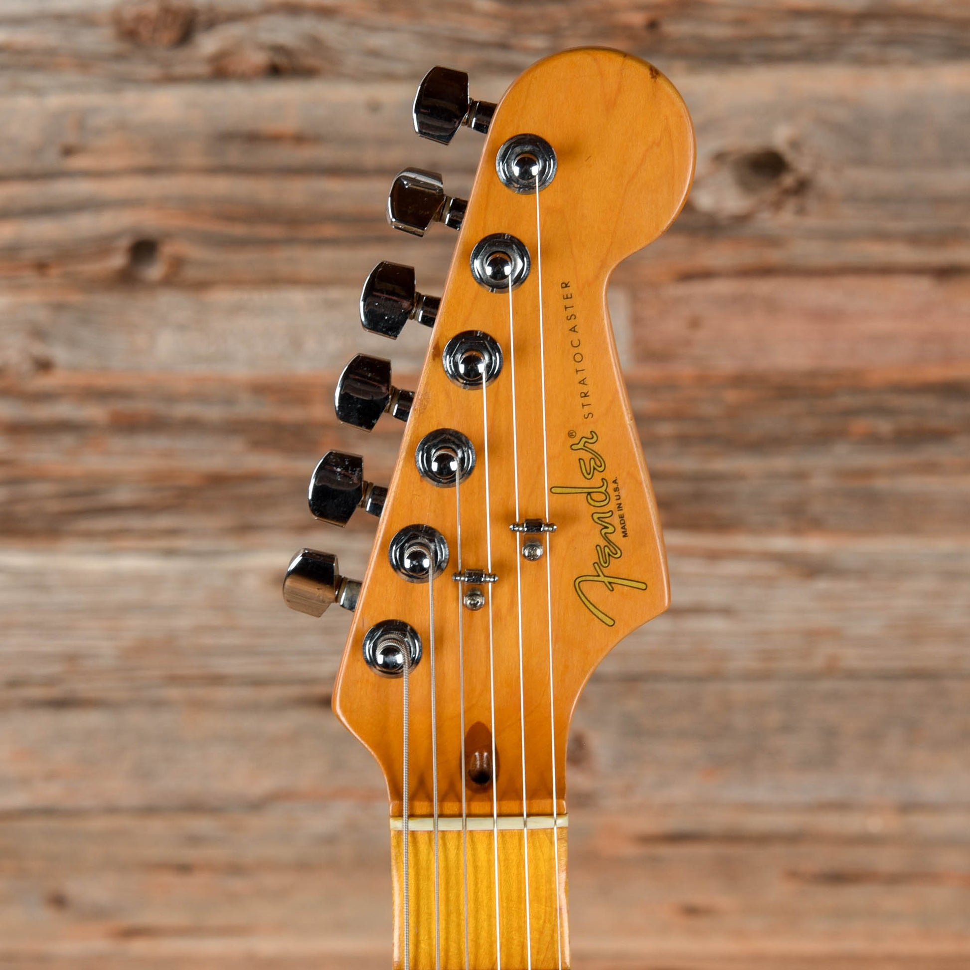 Fender American Standard Stratocaster Natural 2000 Electric Guitars / Solid Body