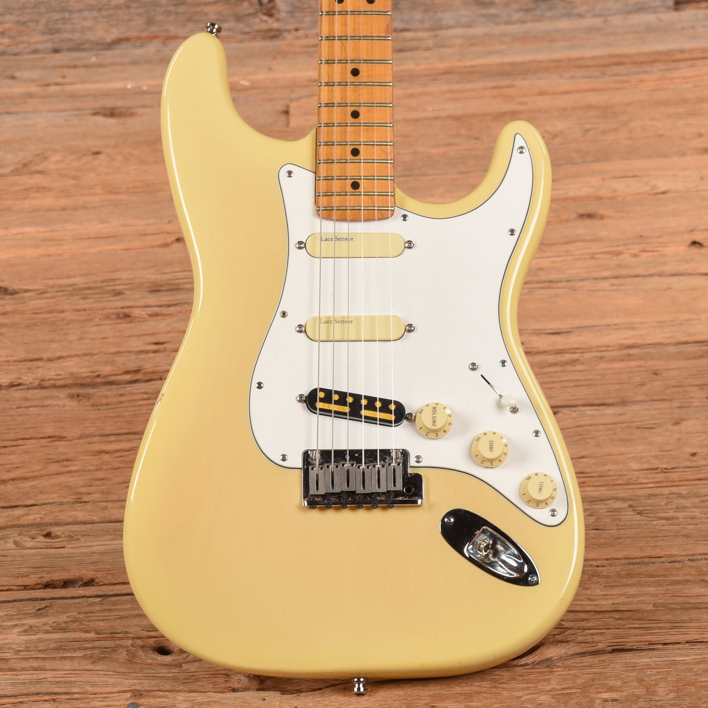 Fender American Standard Stratocaster Neck on Unknown Body Blonde Electric Guitars / Solid Body