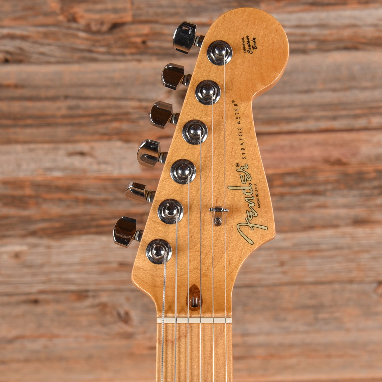 Fender American Standard Stratocaster Neck with Allparts Body Black Paisley Electric Guitars / Solid Body