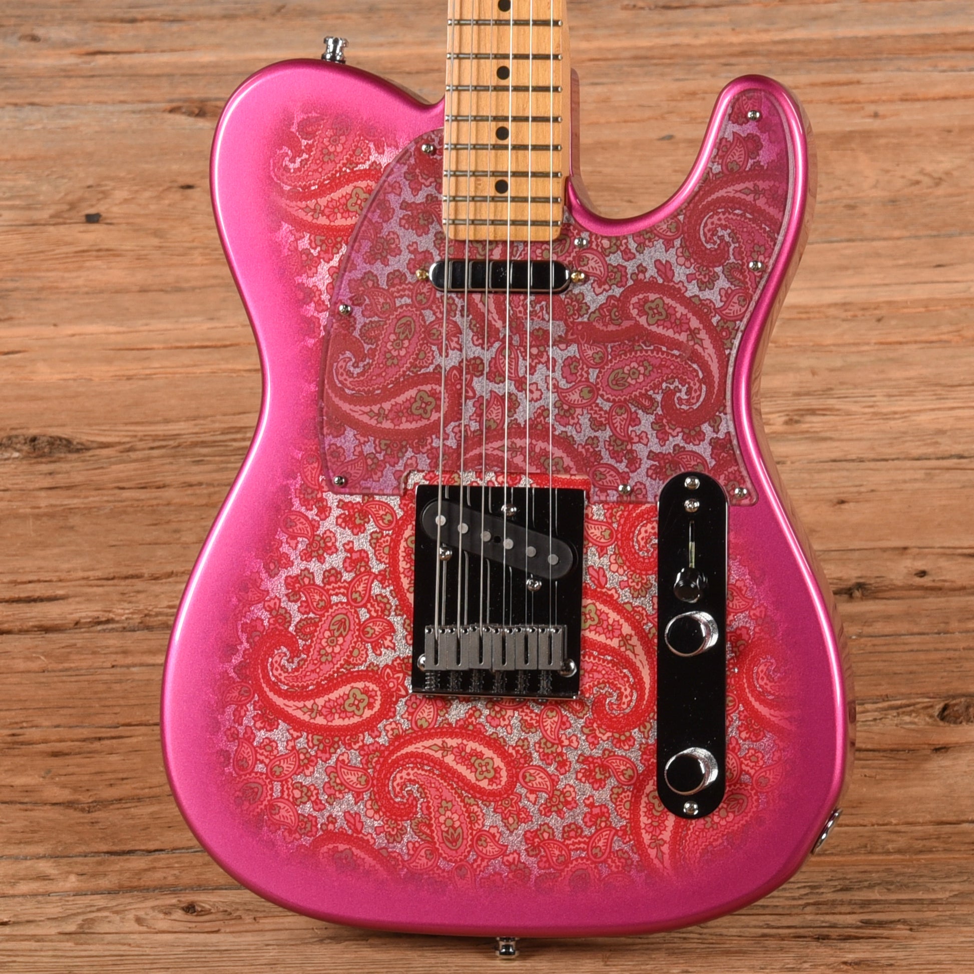 Fender American Standard Stratocaster Neck with Allparts Body Pink Paisley Electric Guitars / Solid Body