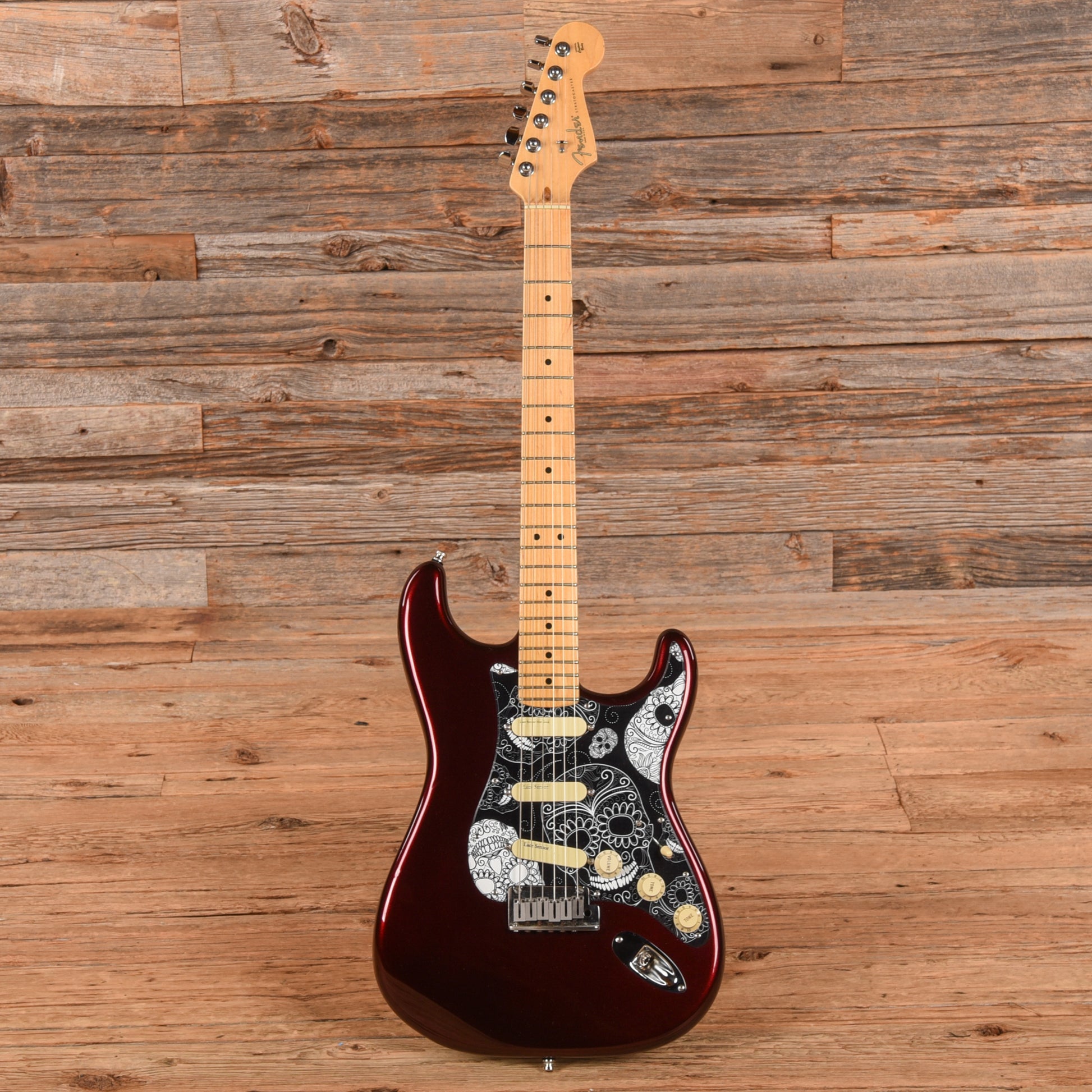 Fender American Standard Stratocaster Neck with American Series Body Bordeaux Metallic Electric Guitars / Solid Body