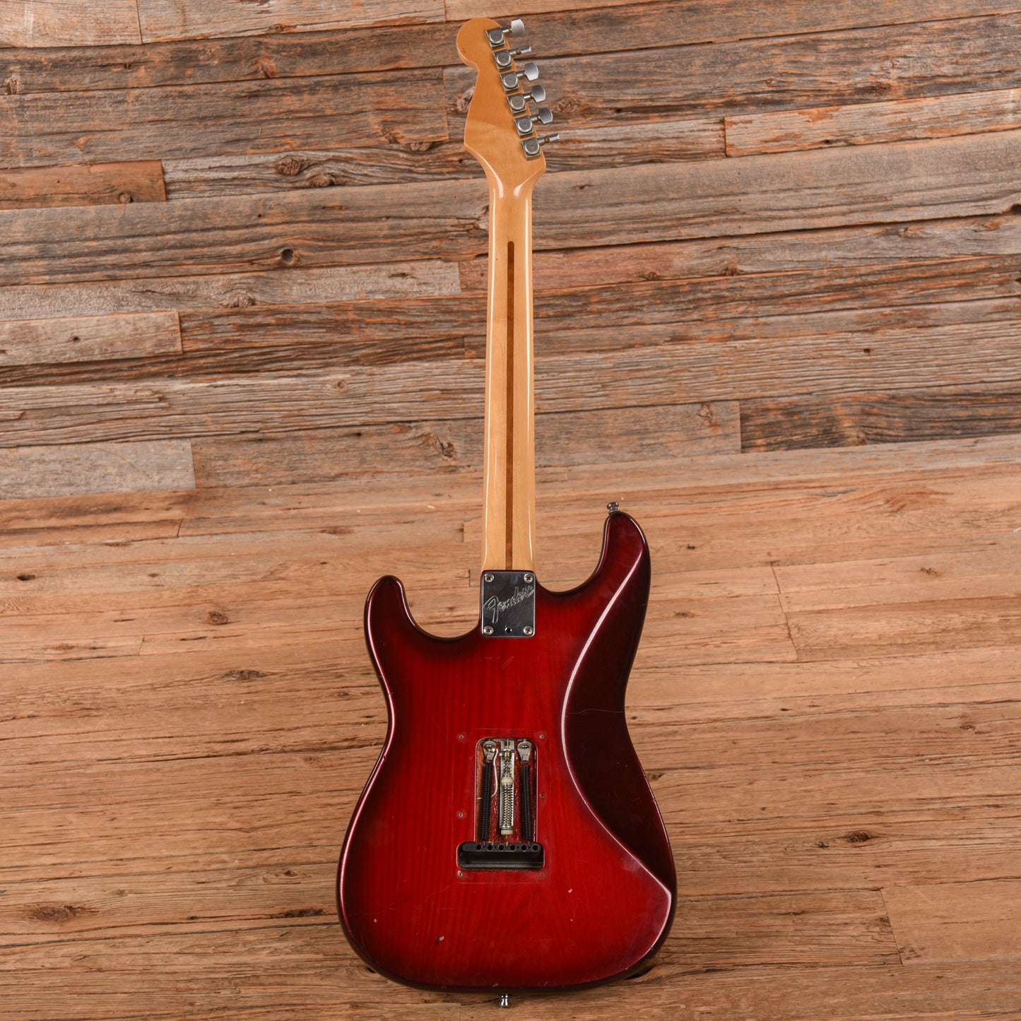 Fender American Standard Stratocaster Neck with Stratocaster Plus Body Crimson Burst Electric Guitars / Solid Body