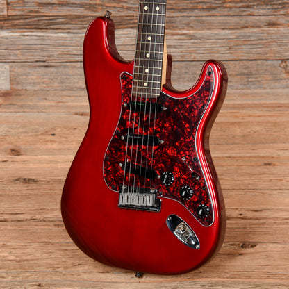 Fender American Standard Stratocaster Neck with Stratocaster Plus Body Crimson Burst Electric Guitars / Solid Body