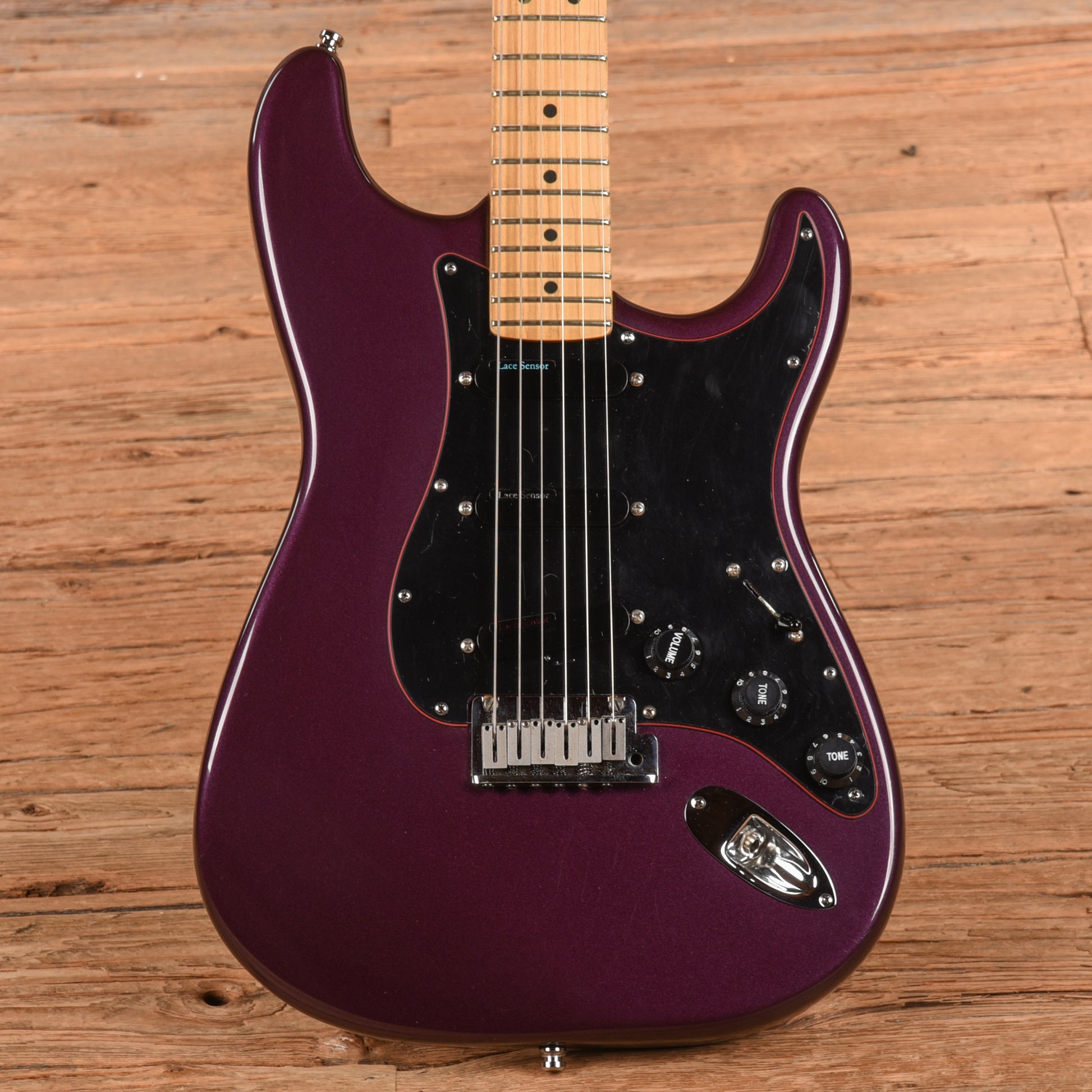Fender American Standard Stratocaster Neck With Unknown Body Purple Sparkle 1999 Electric Guitars / Solid Body