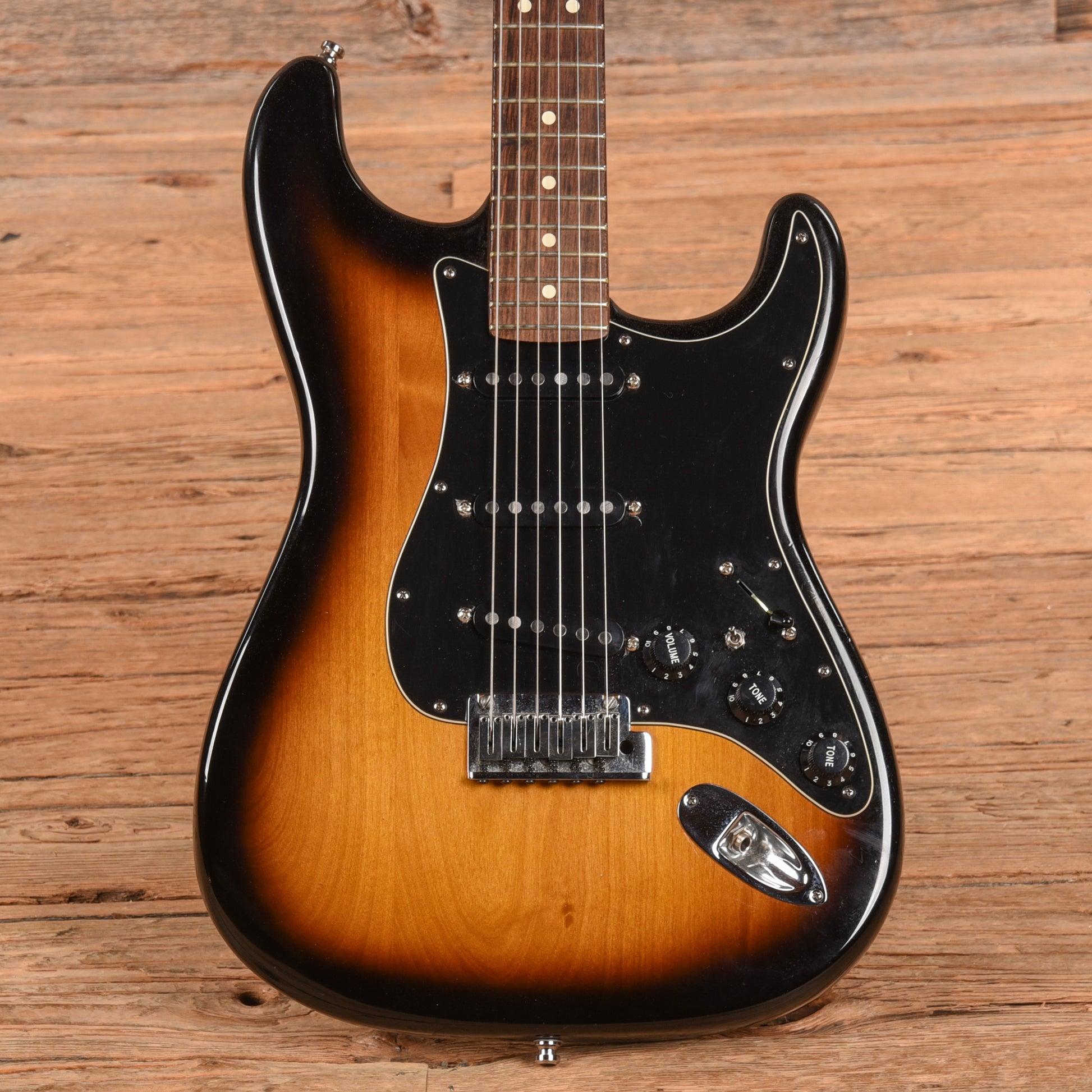 Fender American Standard Stratocaster Neck with Unknown Fender Body 2-Color Sunburst Electric Guitars / Solid Body