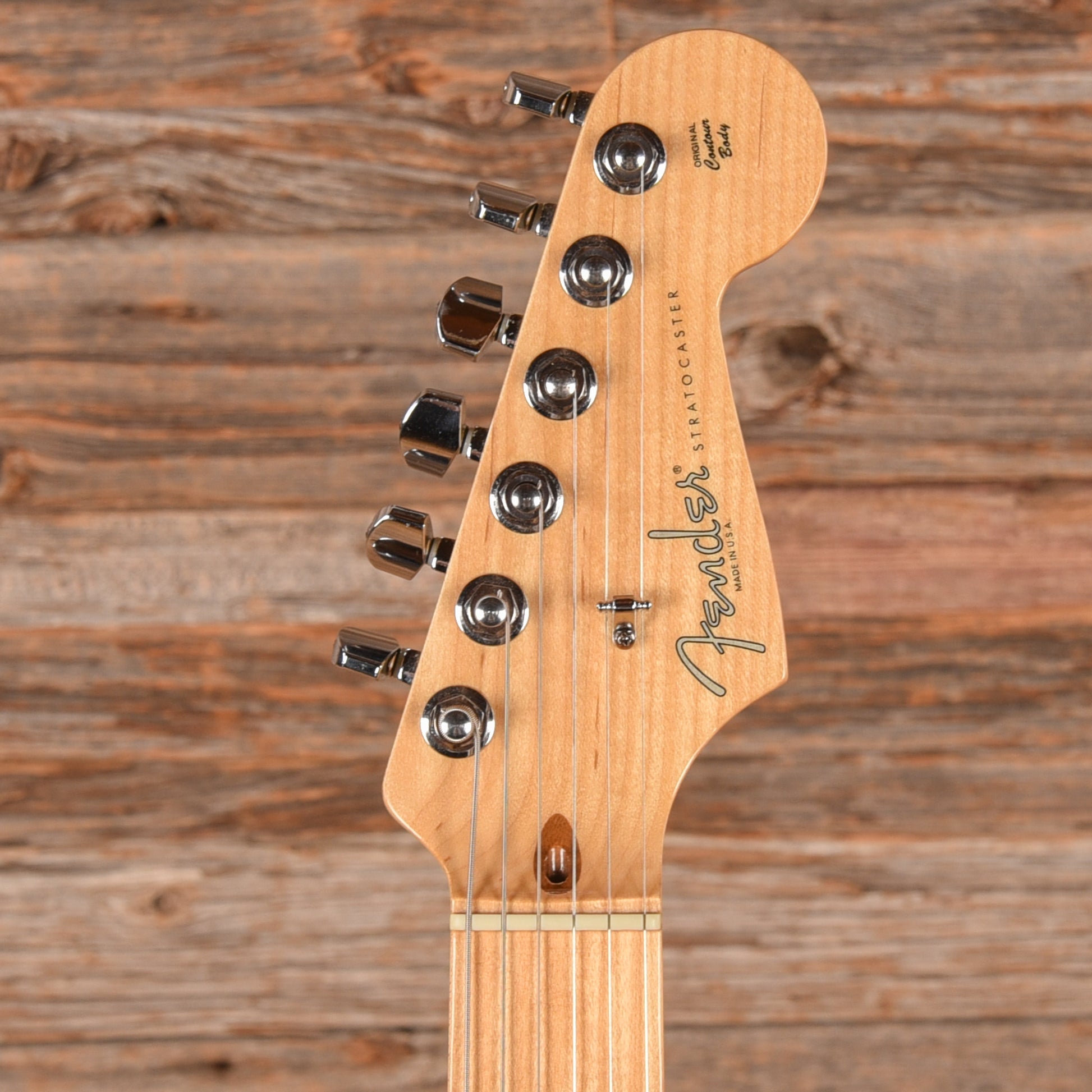 Fender American Standard Stratocaster Neck with Unknown Fender Body Autumn Blaze Metallic Electric Guitars / Solid Body