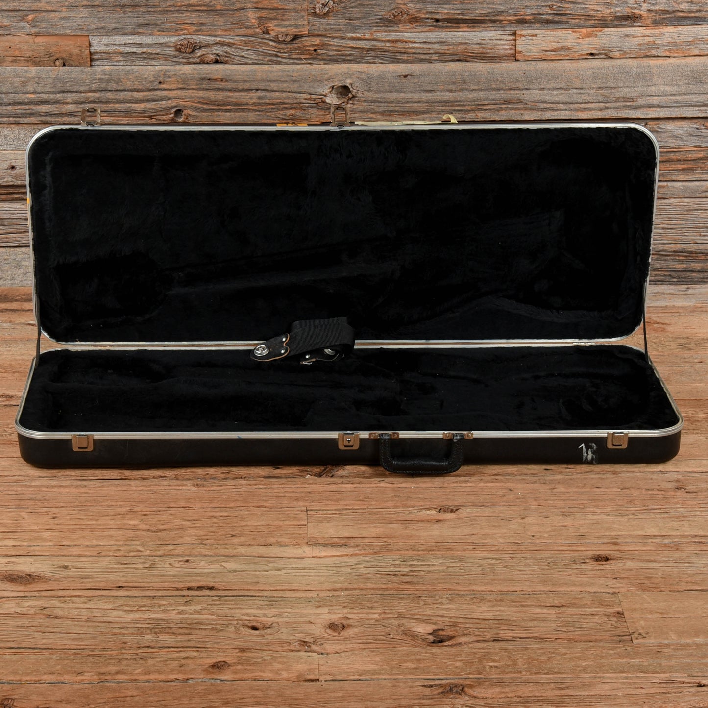 Fender American Standard Stratocaster Neck with Unknown Fender Body Black Electric Guitars / Solid Body