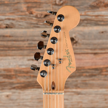 Fender American Standard Stratocaster Neck with Unknown Fender Body Black Electric Guitars / Solid Body