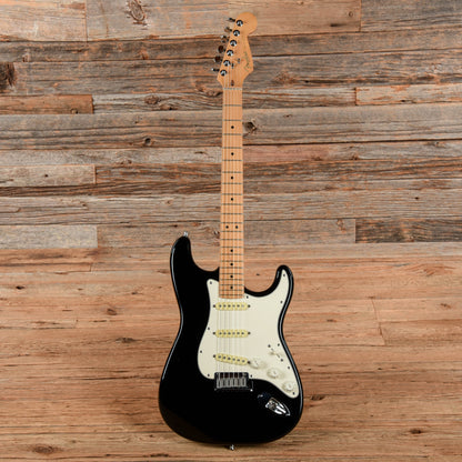 Fender American Standard Stratocaster Neck with Unknown Fender Body Black Electric Guitars / Solid Body