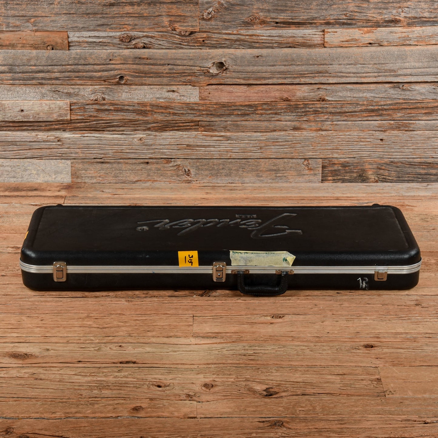 Fender American Standard Stratocaster Neck with Unknown Fender Body Black Electric Guitars / Solid Body