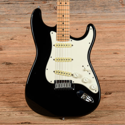 Fender American Standard Stratocaster Neck with Unknown Fender Body Black Electric Guitars / Solid Body