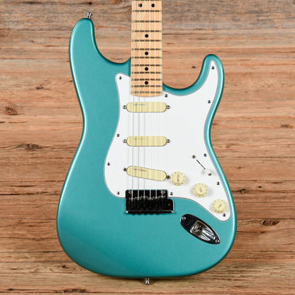 Fender American Standard Stratocaster Neck with Unknown Fender Body Caribbean Mist Electric Guitars / Solid Body