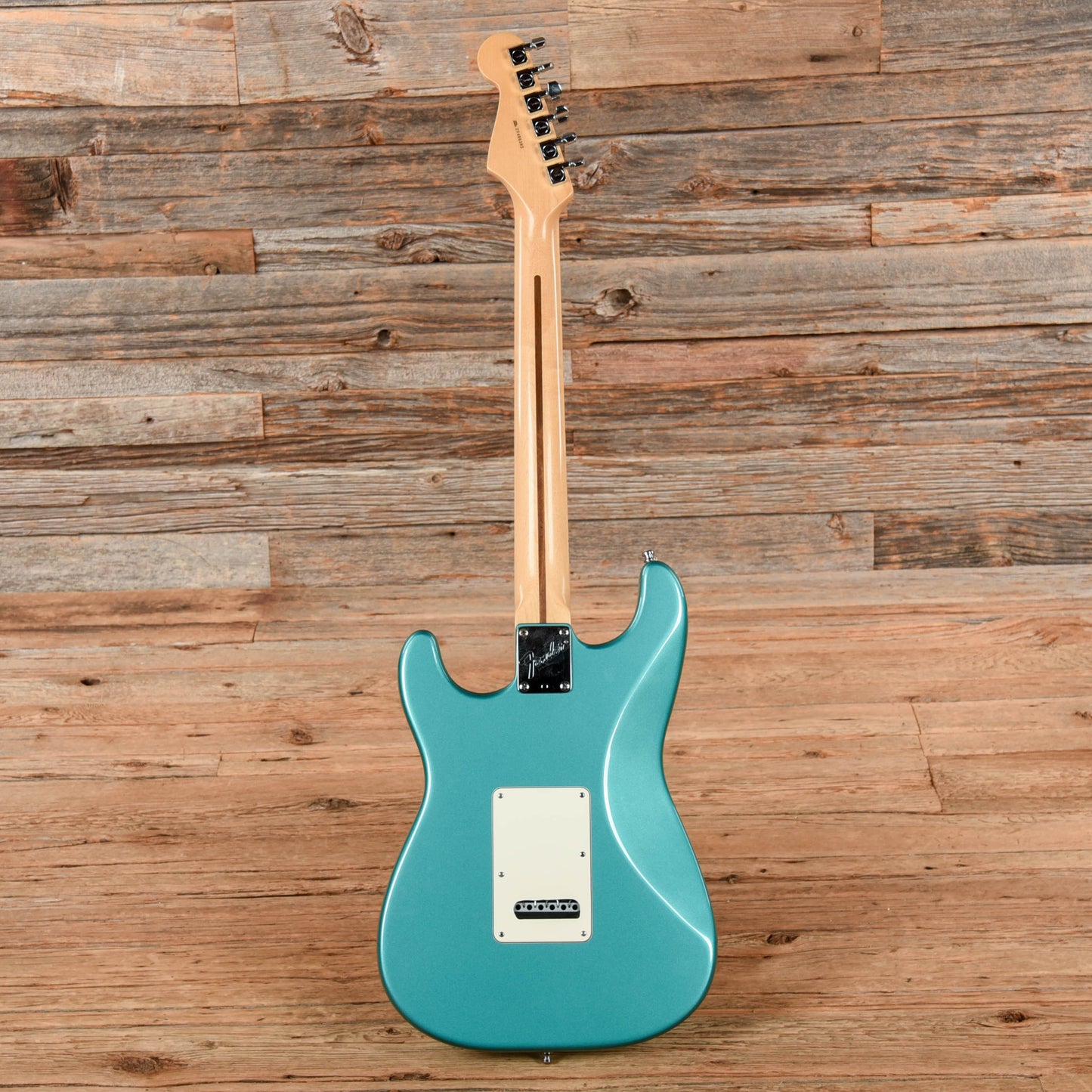 Fender American Standard Stratocaster Neck with Unknown Fender Body Caribbean Mist Electric Guitars / Solid Body