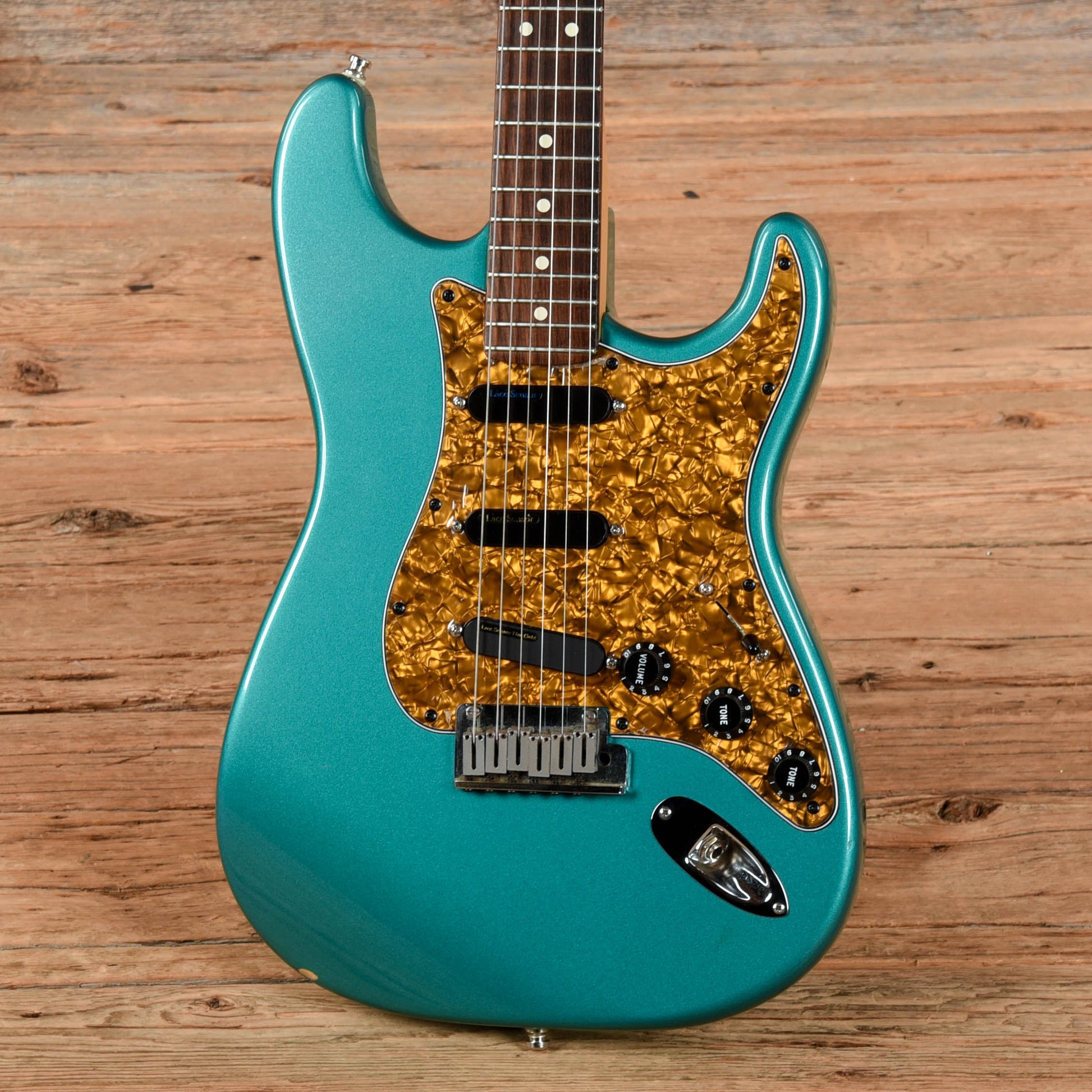 Fender American Standard Stratocaster Neck with Unknown Fender Body Carribean Mist 1984 Electric Guitars / Solid Body
