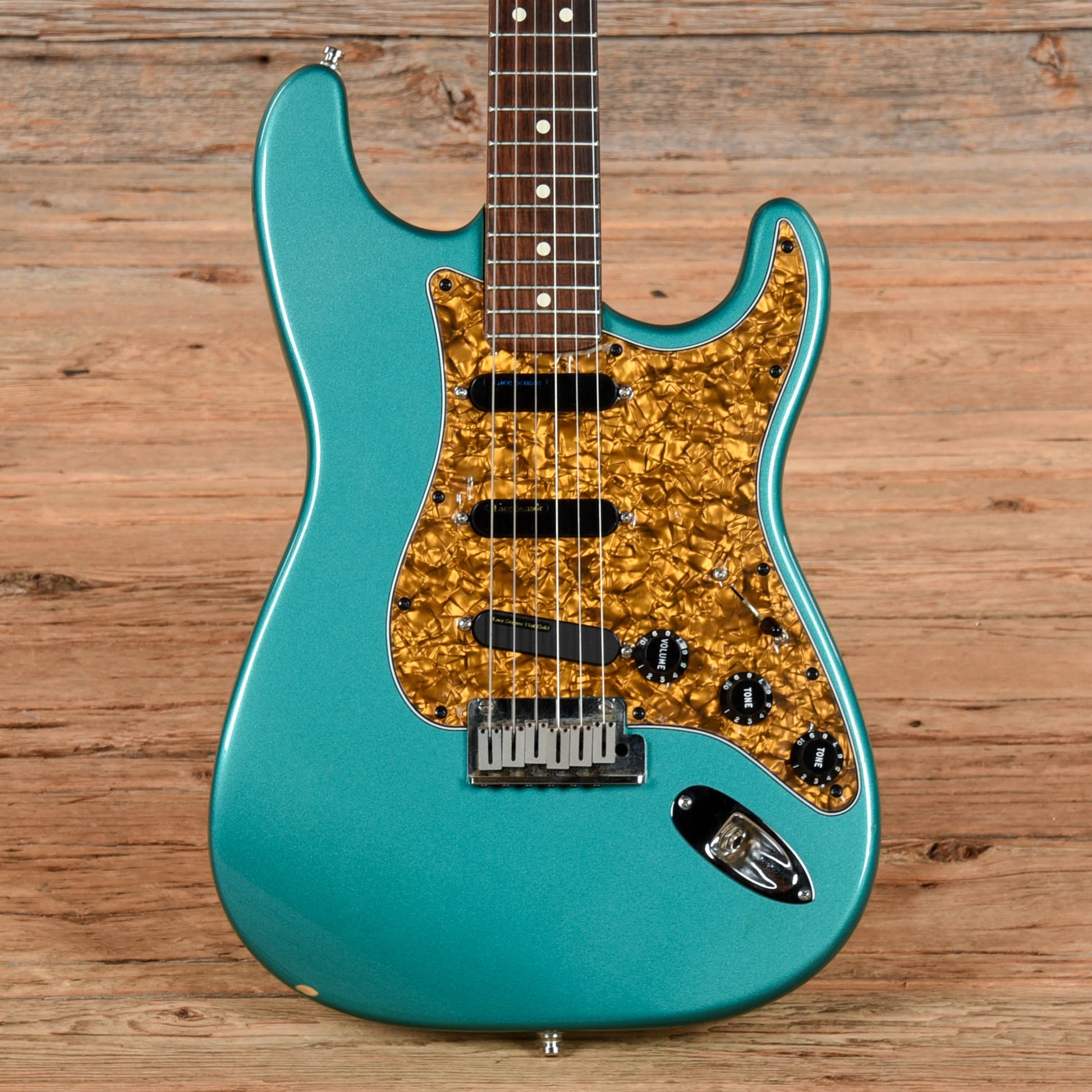 Fender American Standard Stratocaster Neck with Unknown Fender Body Carribean Mist 1984 Electric Guitars / Solid Body