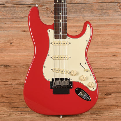 Fender American Standard Stratocaster Neck with Unknown Fender Body Fiesta Red Electric Guitars / Solid Body