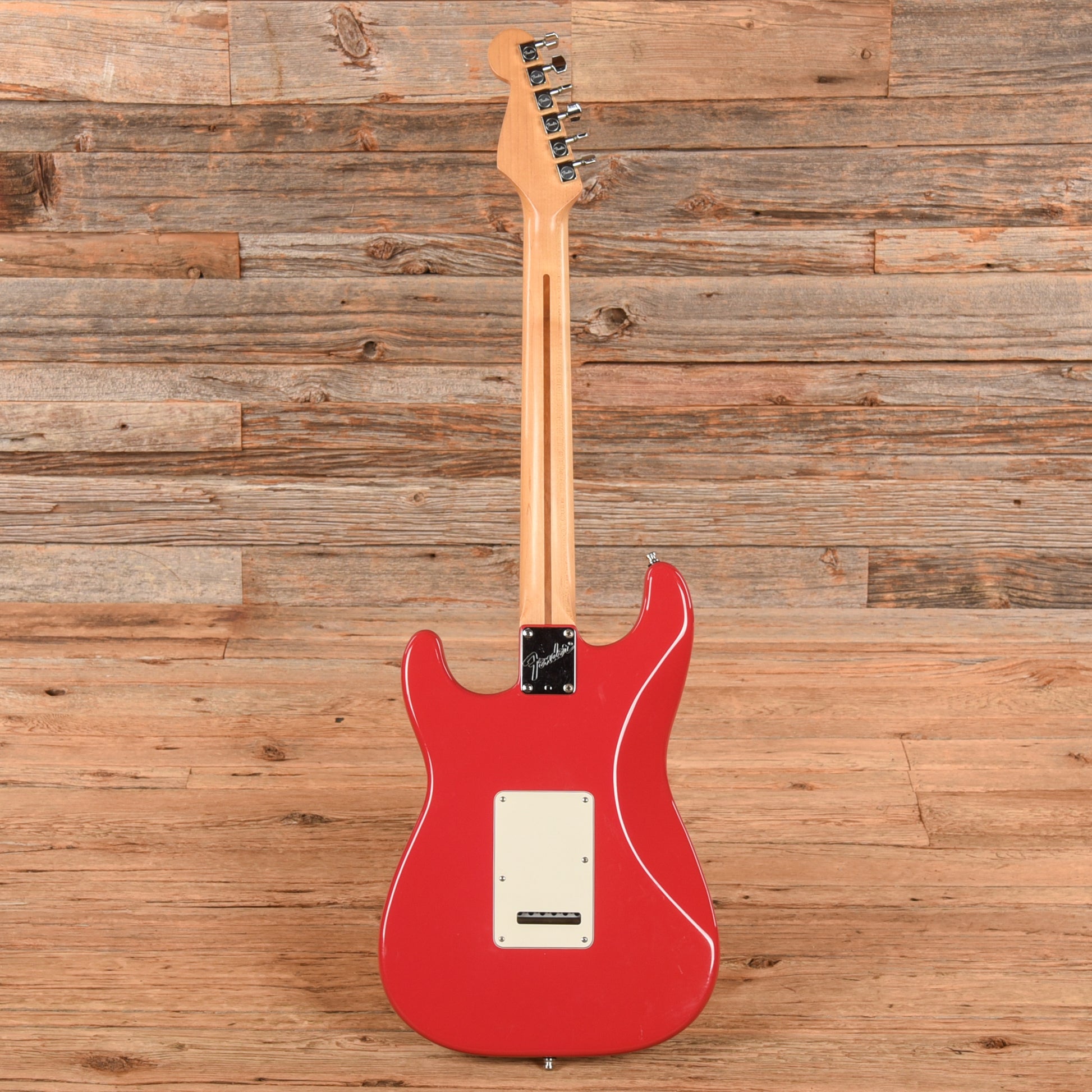 Fender American Standard Stratocaster Neck with Unknown Fender Body Fiesta Red Electric Guitars / Solid Body