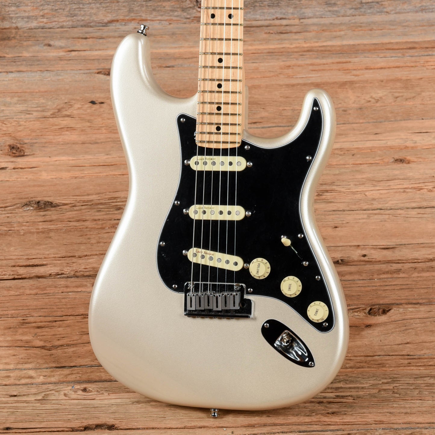 Fender American Standard Stratocaster Neck with Unknown Fender Body Inca Silver Electric Guitars / Solid Body