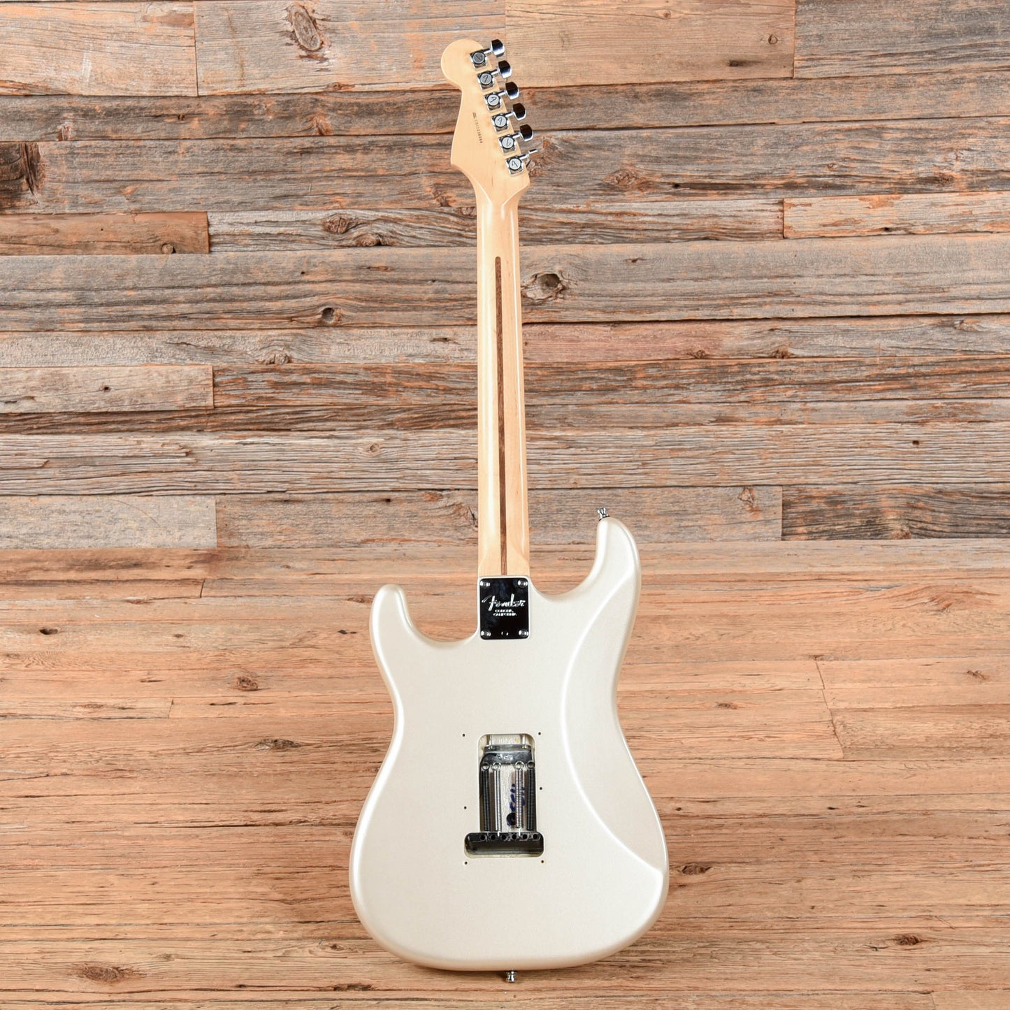 Fender American Standard Stratocaster Neck with Unknown Fender Body Inca Silver Electric Guitars / Solid Body