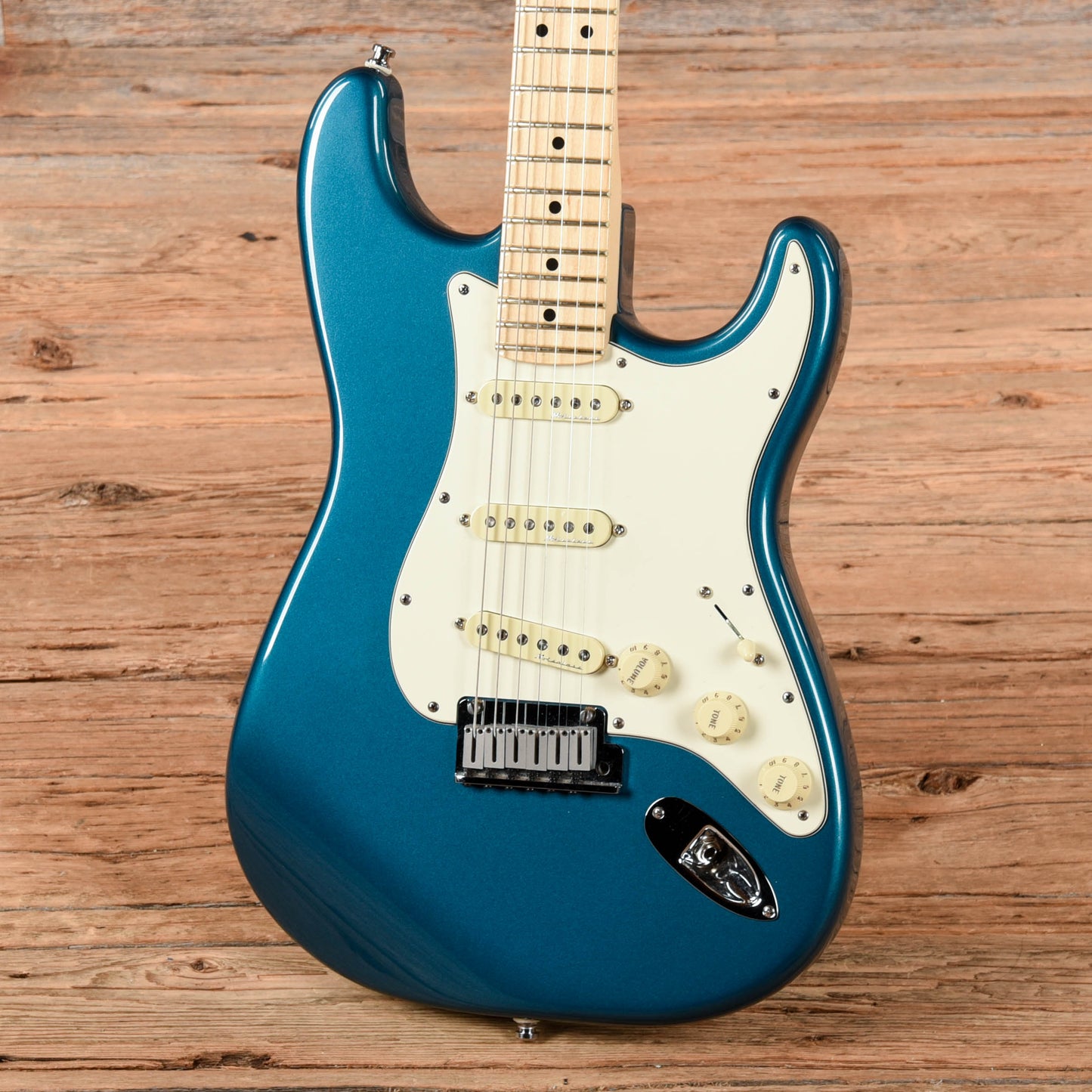 Fender American Standard Stratocaster Neck with Unknown Fender Body Lake Placid Blue Electric Guitars / Solid Body