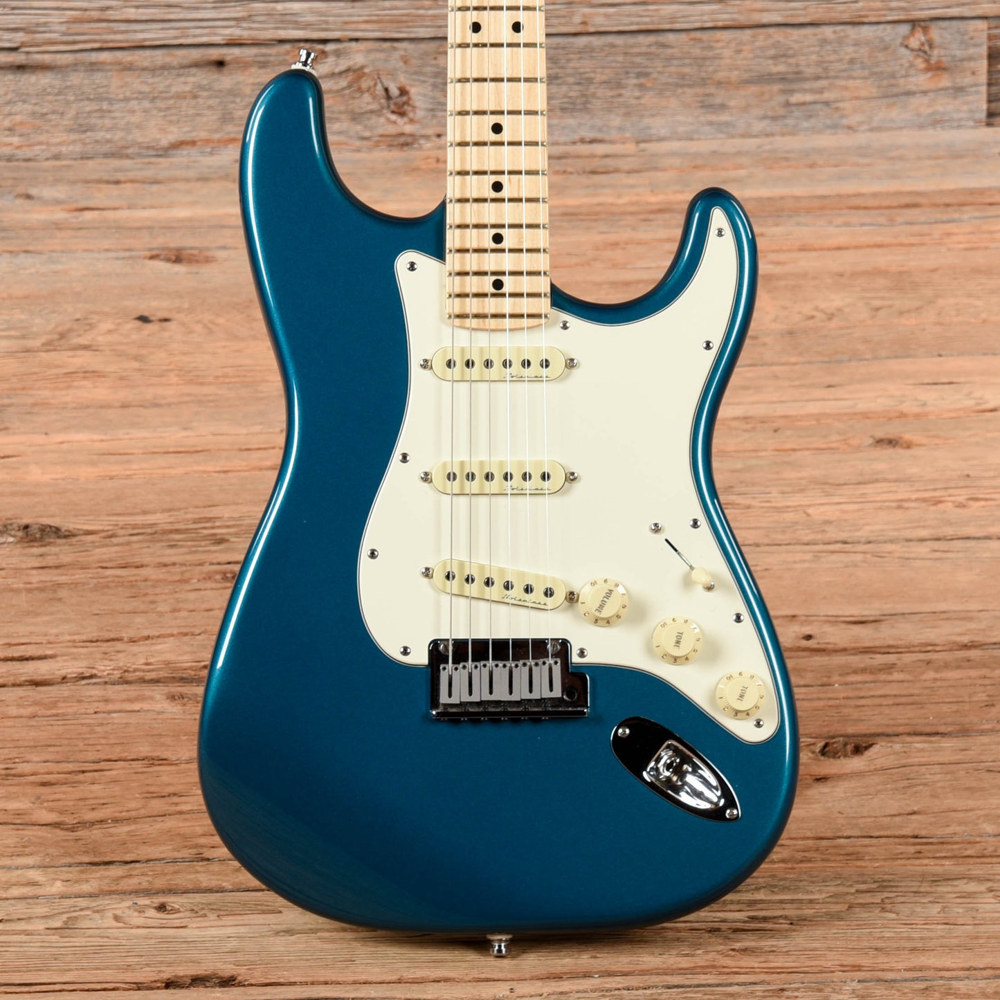 Fender American Standard Stratocaster Neck with Unknown Fender Body Lake Placid Blue Electric Guitars / Solid Body
