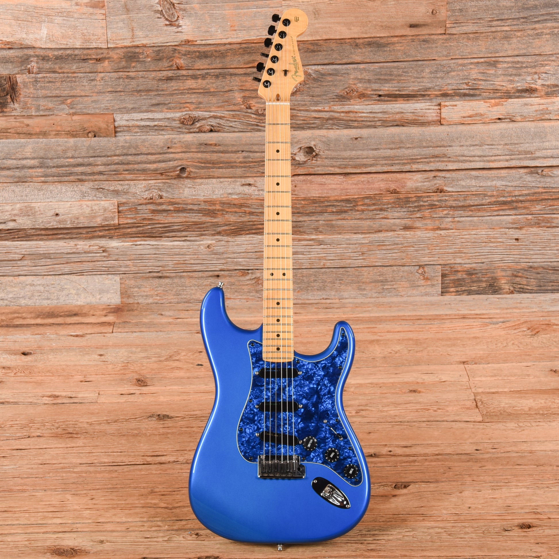 Fender American Standard Stratocaster Neck with Unknown Fender Body Ocean Blue Metallic Electric Guitars / Solid Body