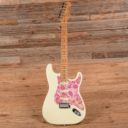 Fender American Standard Stratocaster Neck with Unknown Fender Body Olympic White Electric Guitars / Solid Body