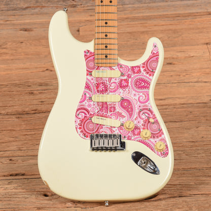 Fender American Standard Stratocaster Neck with Unknown Fender Body Olympic White Electric Guitars / Solid Body