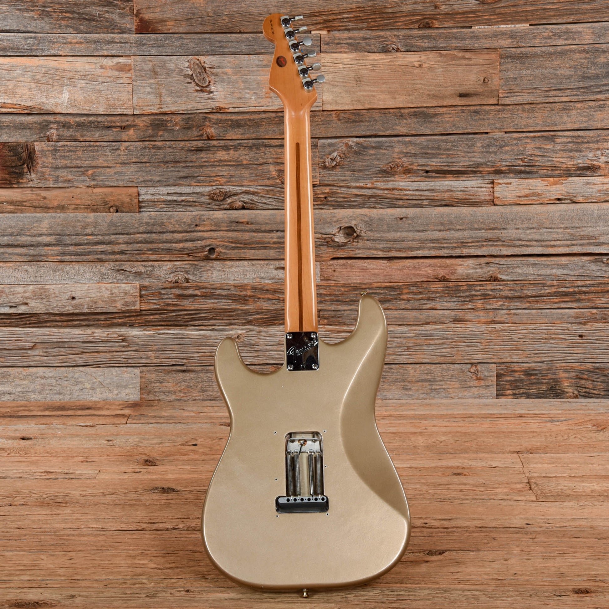 Fender American Standard Stratocaster Neck with Unknown Fender Body Shoreline Gold Electric Guitars / Solid Body