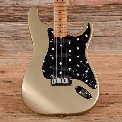 Fender American Standard Stratocaster Neck with Unknown Fender Body Shoreline Gold Electric Guitars / Solid Body