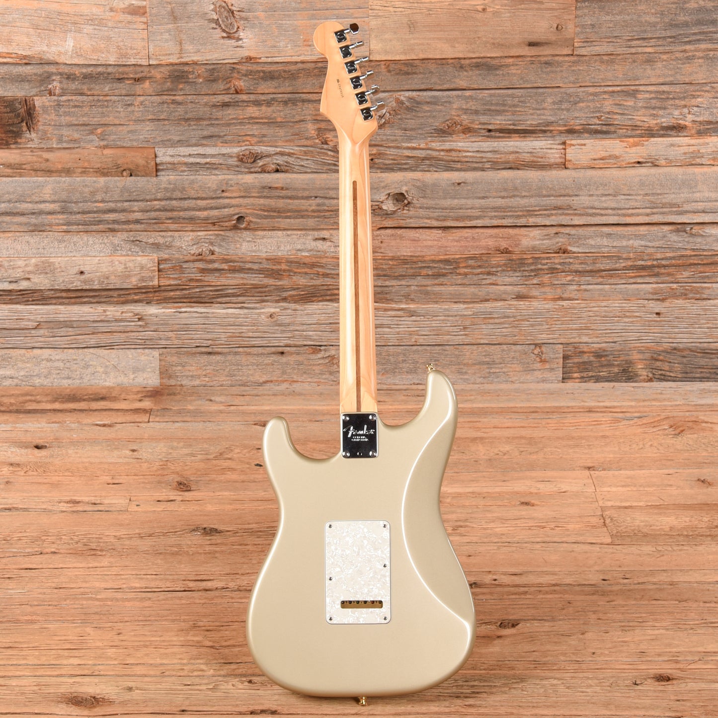 Fender American Standard Stratocaster Neck with Unknown Fender Body Shoreline Gold Electric Guitars / Solid Body