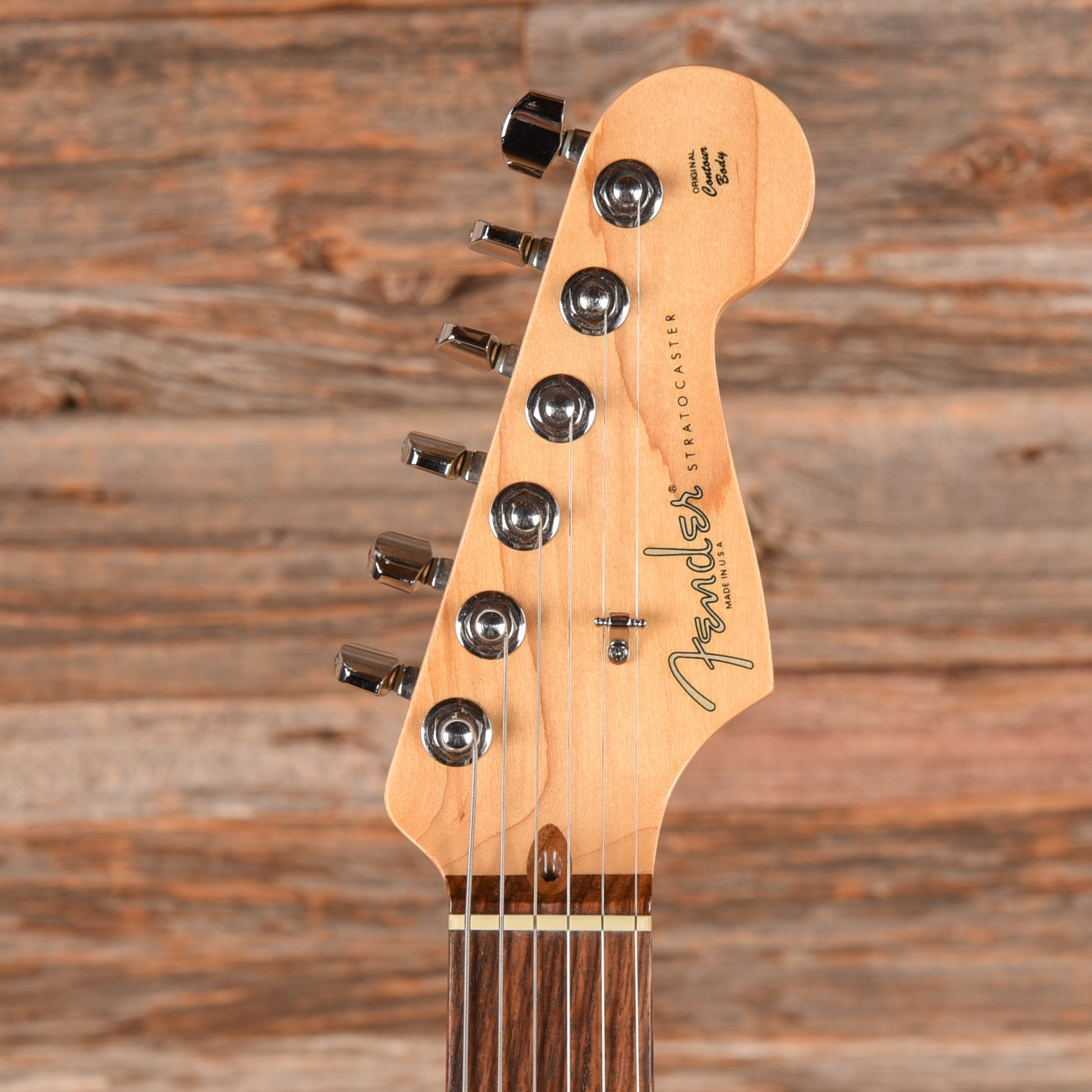 Fender American Standard Stratocaster Neck with Unknown Fender Body Shoreline Gold Electric Guitars / Solid Body