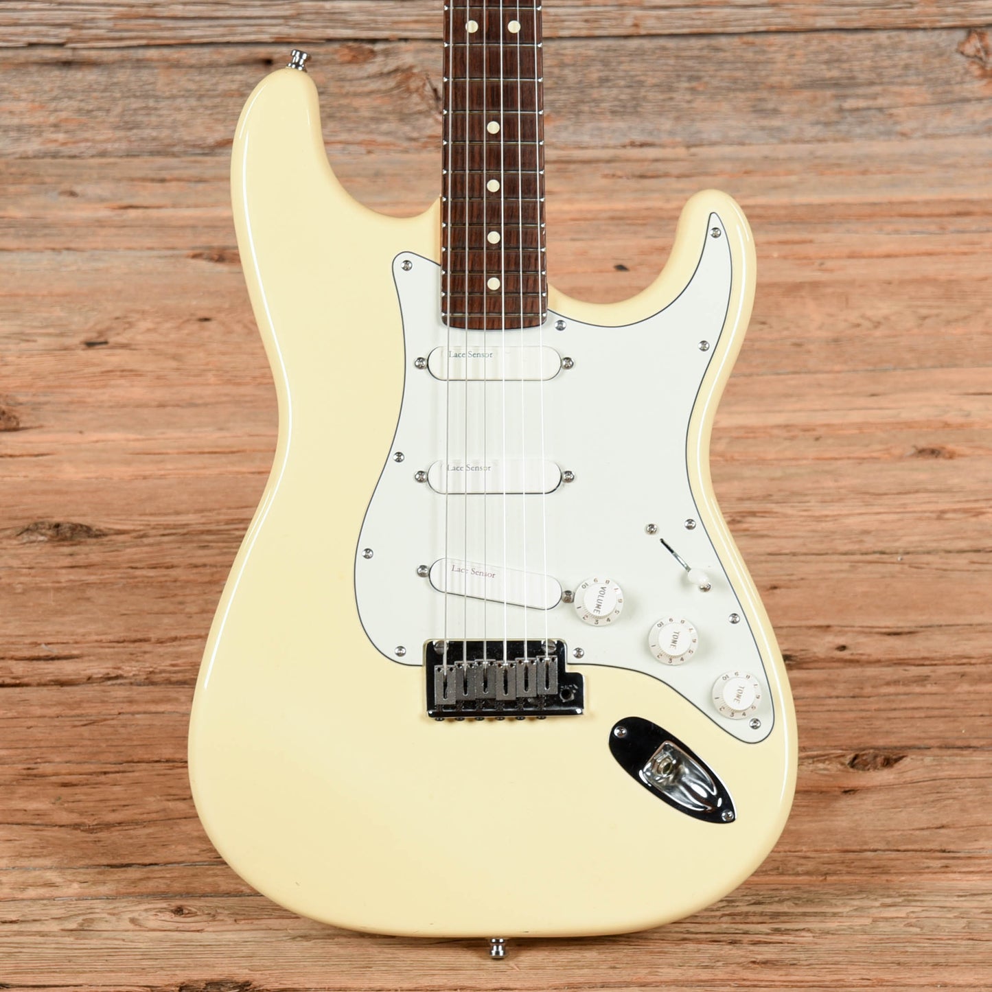 Fender American Standard Stratocaster Neck with Unknown Fender Body Vintage White 1997 Electric Guitars / Solid Body