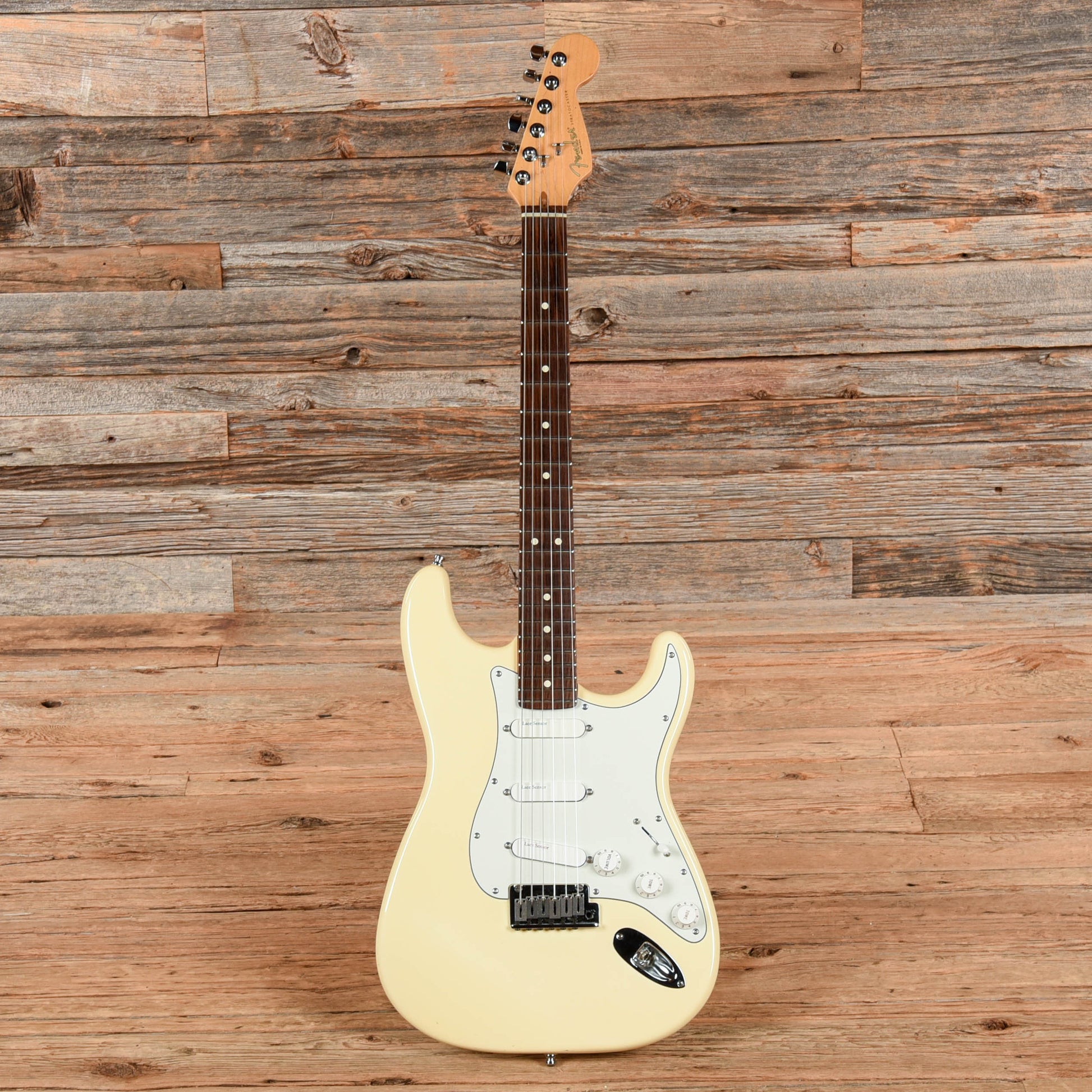 Fender American Standard Stratocaster Neck with Unknown Fender Body Vintage White 1997 Electric Guitars / Solid Body