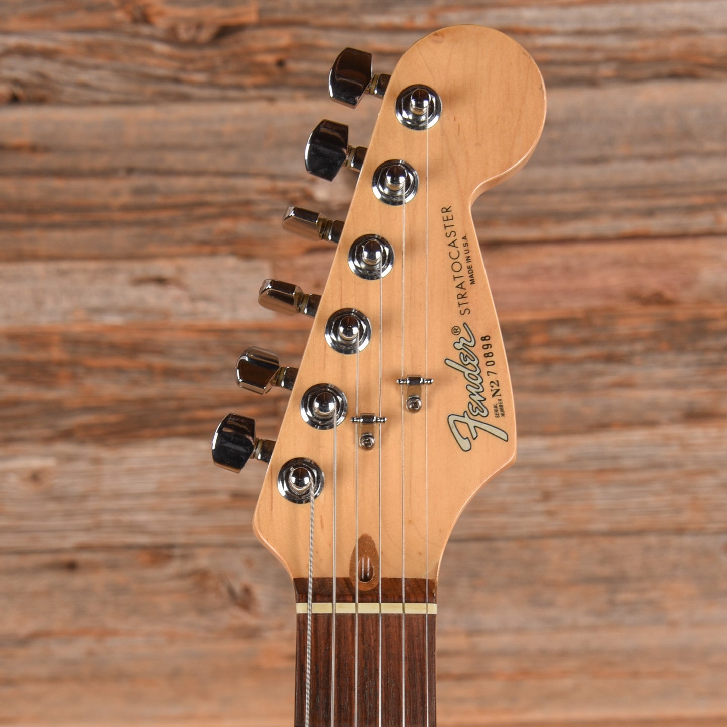 Fender American Standard Stratocaster Neck with Unknown Fender Body Vintage White Electric Guitars / Solid Body