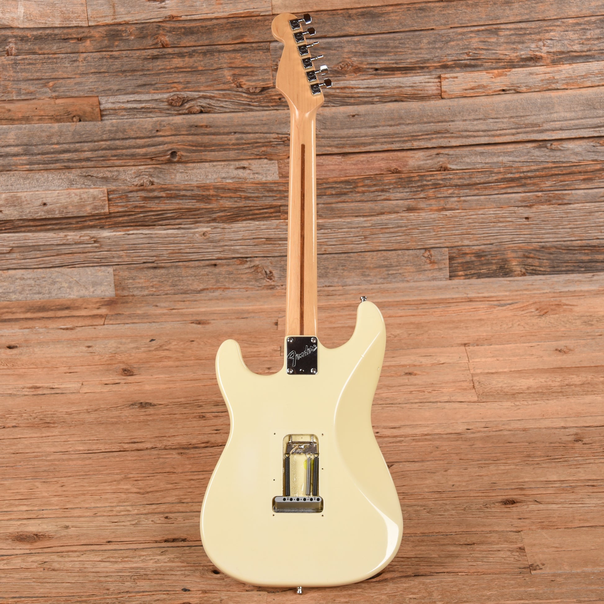 Fender American Standard Stratocaster Neck with Unknown Fender Body Vintage White Electric Guitars / Solid Body