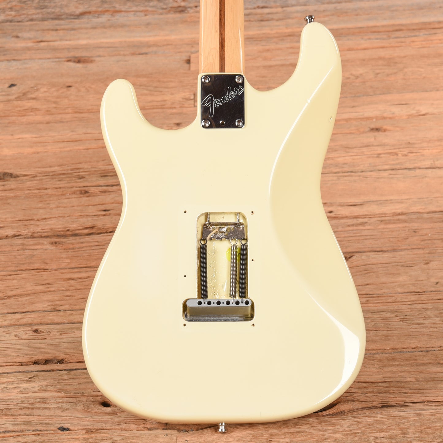 Fender American Standard Stratocaster Neck with Unknown Fender Body Vintage White Electric Guitars / Solid Body