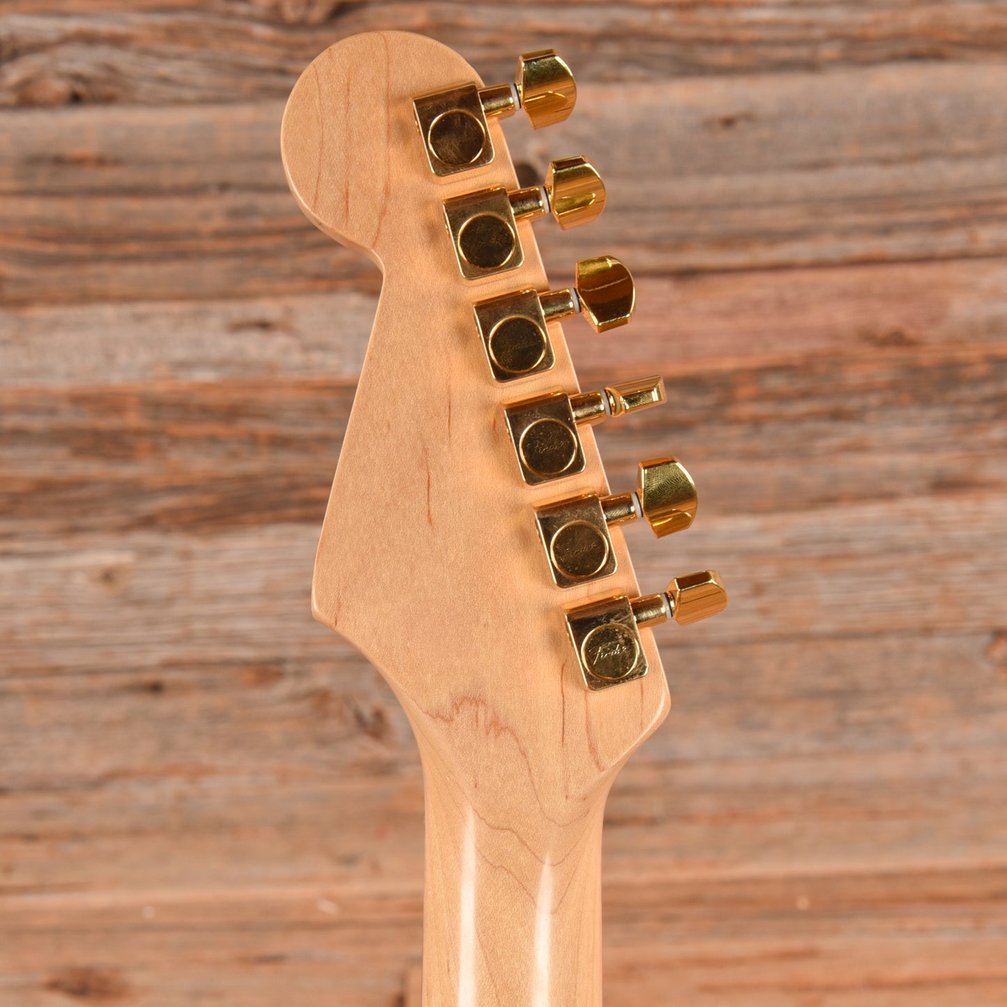 Fender American Standard Stratocaster Neck with Unknown Squier Body Black Electric Guitars / Solid Body