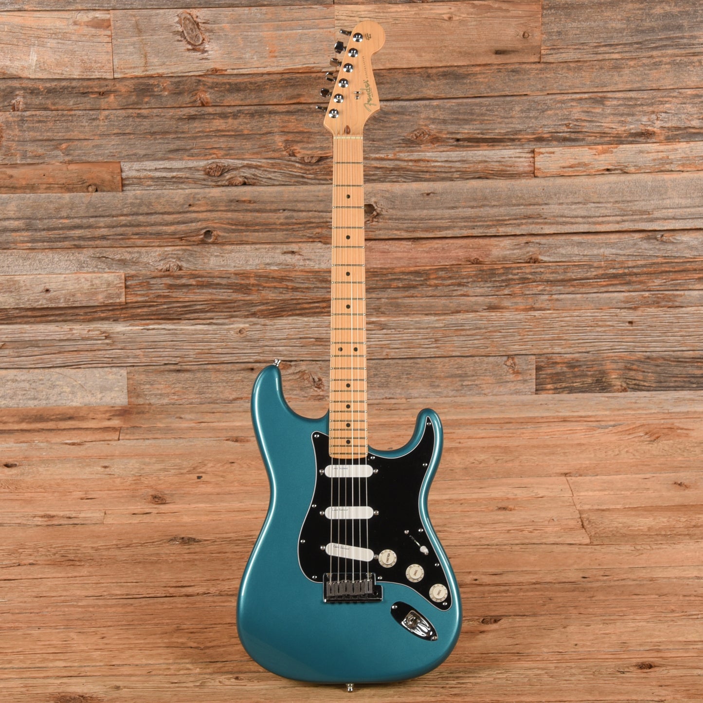 Fender American Standard Stratocaster Ocean Turquoise Electric Guitars / Solid Body