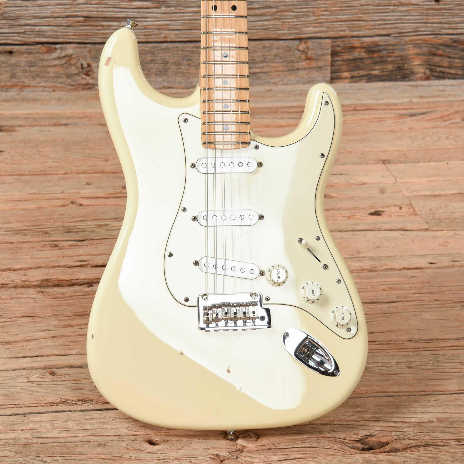 Fender American Standard Stratocaster Olympic White 2009 Electric Guitars / Solid Body