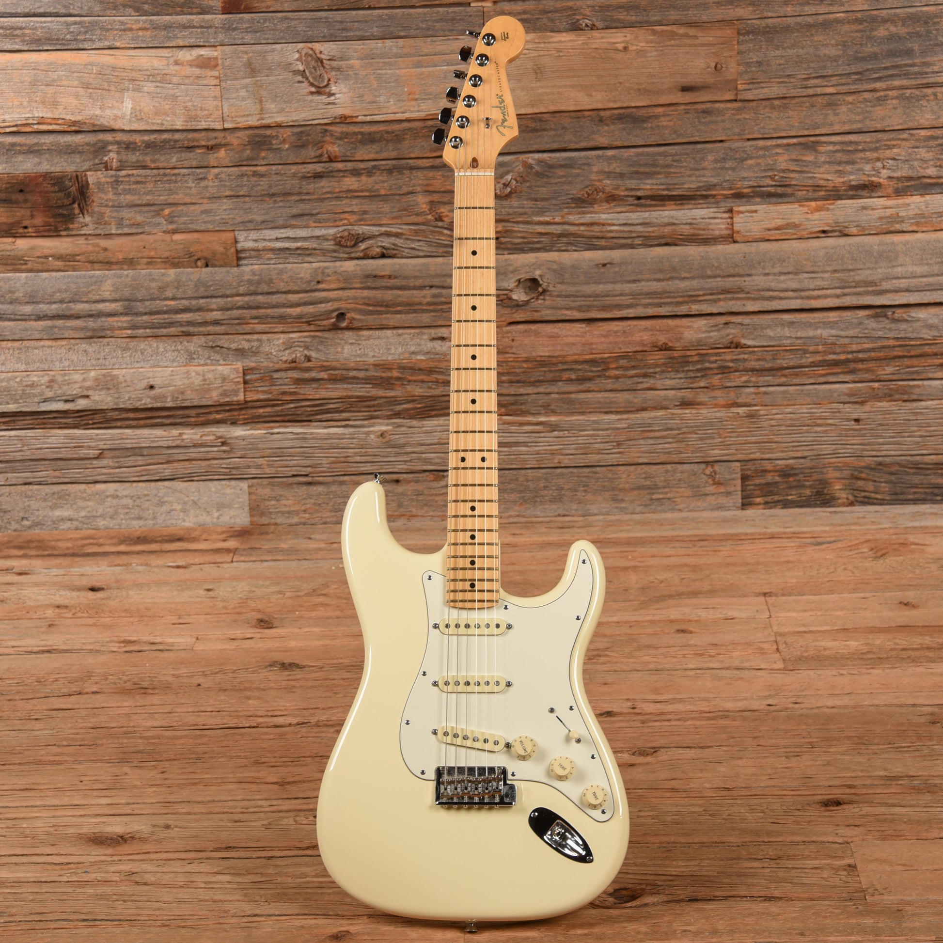 Fender American Standard Stratocaster Olympic White 2012 Electric Guitars / Solid Body