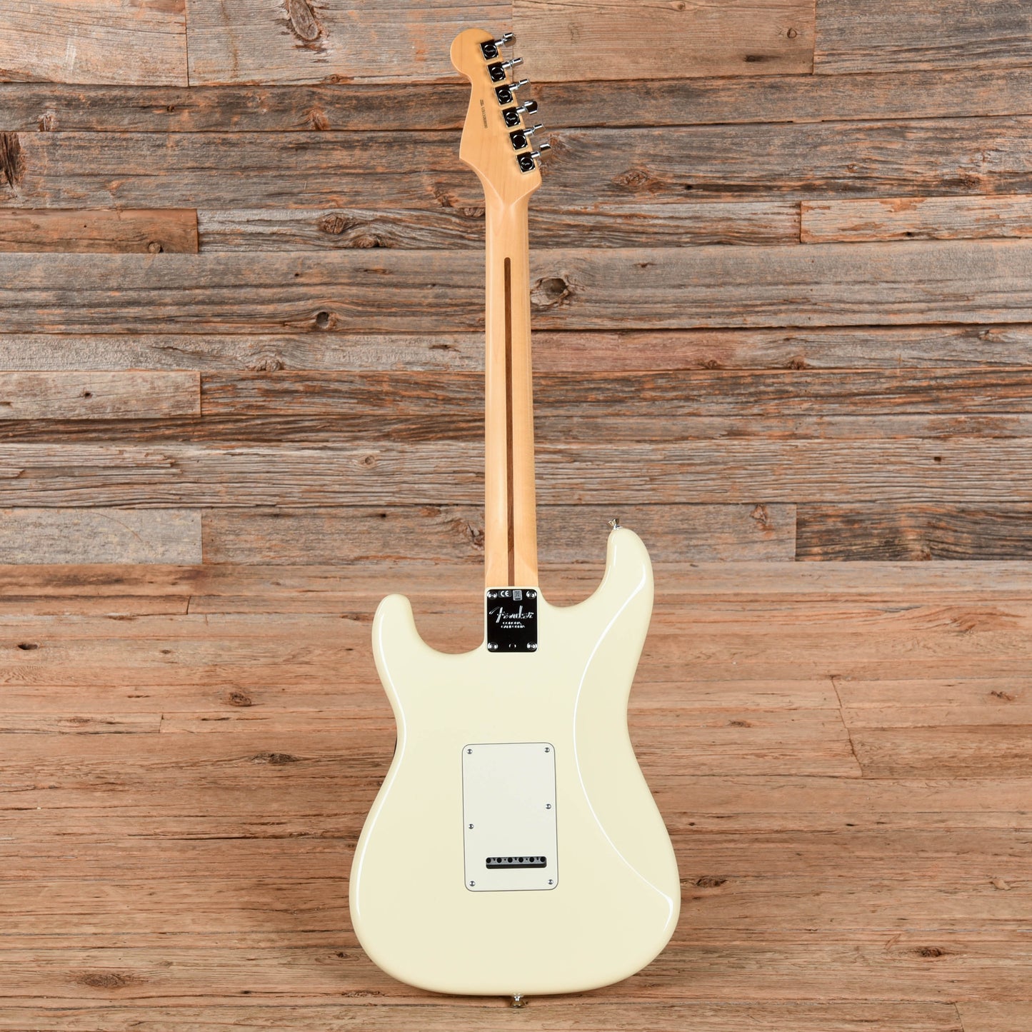 Fender American Standard Stratocaster Olympic White 2015 Electric Guitars / Solid Body