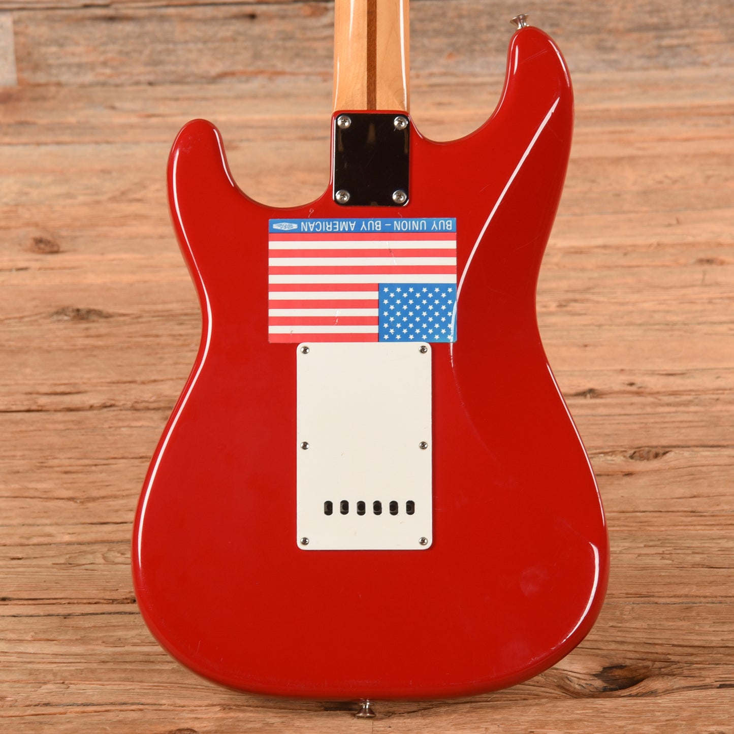 Fender American Standard Stratocaster Red 1991 Electric Guitars / Solid Body