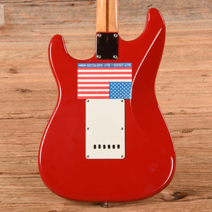 Fender American Standard Stratocaster Red 1991 Electric Guitars / Solid Body