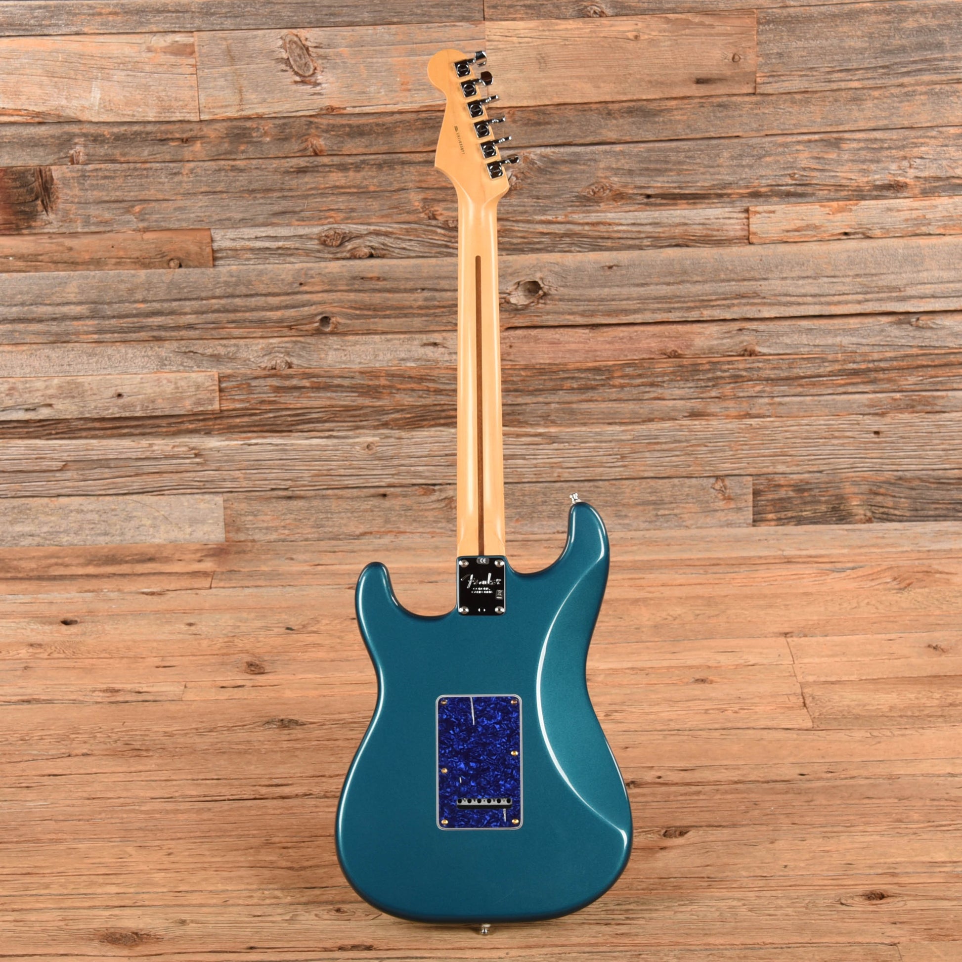 Fender American Standard Stratocaster Sherwood Green Metallic Electric Guitars / Solid Body