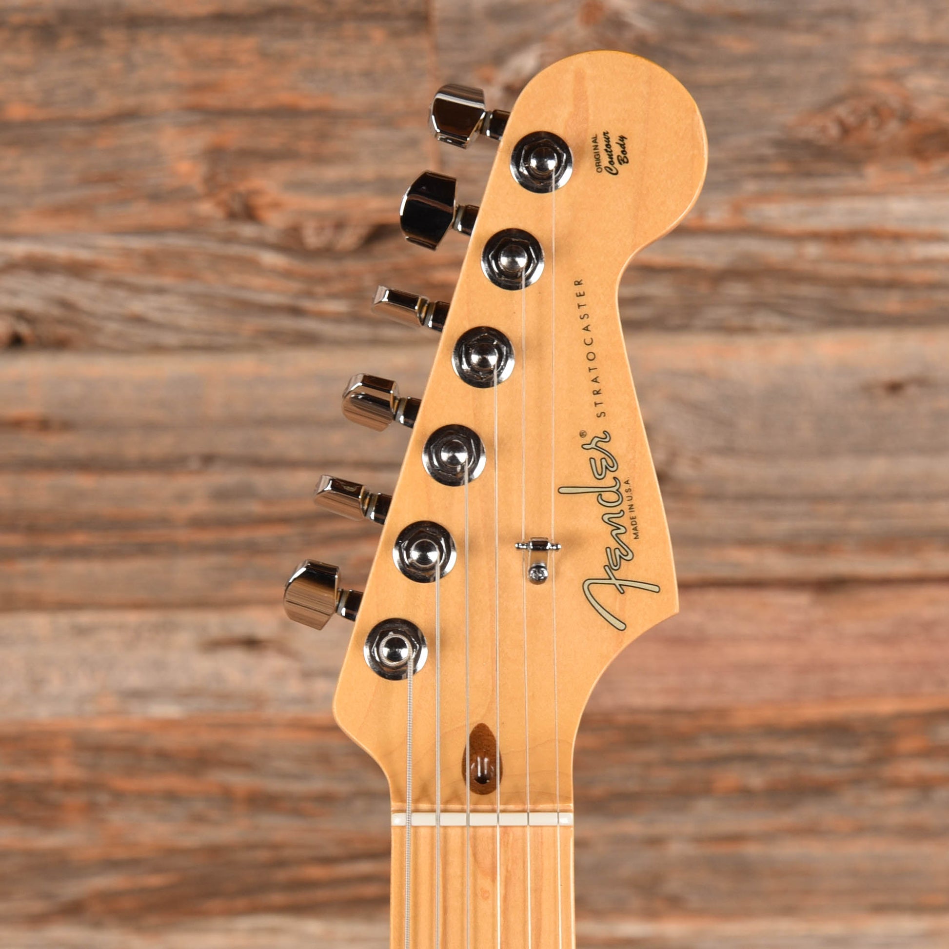 Fender American Standard Stratocaster Sherwood Green Metallic Electric Guitars / Solid Body